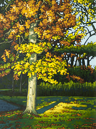 Under the Oak Tree18" x 24"