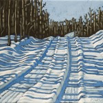 Winter Tracks  8" x 10"